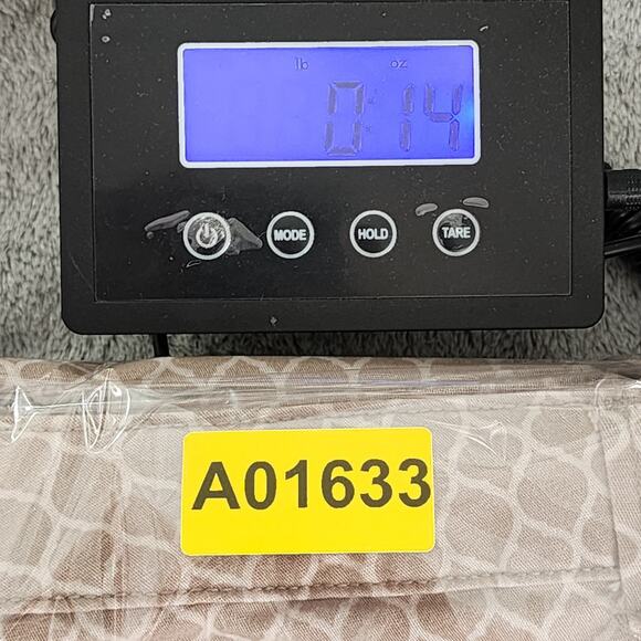 Charter Club Jeans Womens 10 Tan White Geometric Lexington Straight Leg Stretch - Picture 13 of 13